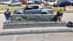 altText(Megaoperativo entre Brasil y Uruguay permitió incautar 629 mil cigarrillos de contrabando)}