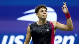 altText(Ben Shleton firmó su mejor participación en US Open)}