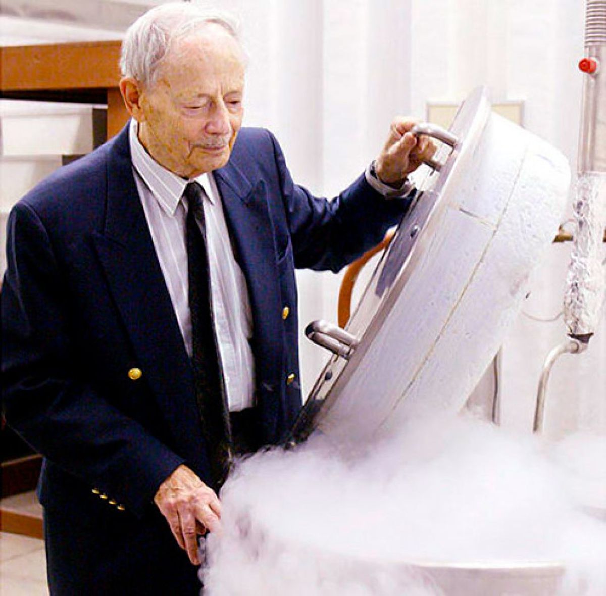 Investigador estadounidense Robert Ettinger.