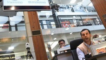 La bancada frenteamplista emitió un comunicado para aclarar su posición. En la foto: Claudio Visillac, presidente de la Junta Departamental de Montevideo.