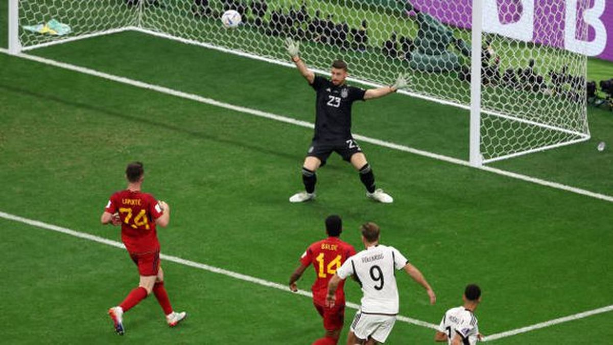 Alemania y España jugaron un gran partido.