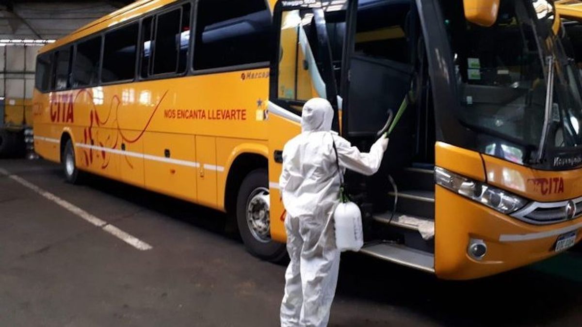 Mujer afectada por Covid-19 viajó en ómnibus hacia San José