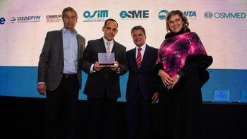 Casmu fue premiado en Argentina por su trayectoria en salud.