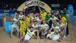 altText(Cerrito es el tricampeón del futbol playa)}