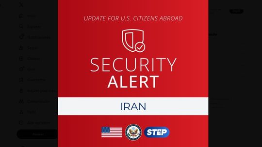 Aviso a los estadounidenses.