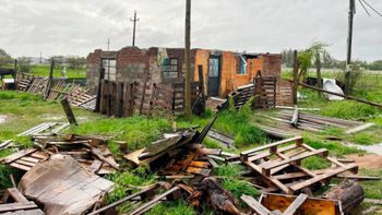 Temporal de viento y lluvia causó graves daños en Paysandú
