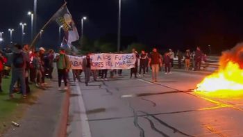 Estudiantes de UTU Marítima cortaron accesos a Montevideo