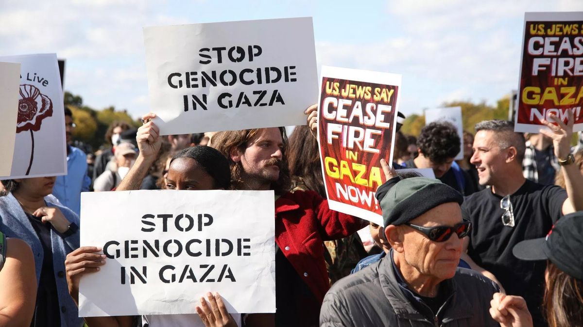 Las protestas contra el genocidio en Gaza continúan en el mundo.
