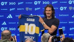 altText(Edinson Cavani aterrizó y ya es ídolo de Boca Junior)}