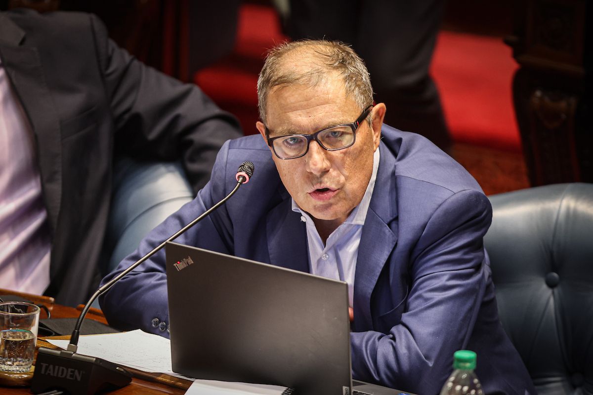 Ministro de Economía, Gabriel Oddone.