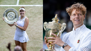 Noskova y Sinner campeones de Wimbledon.