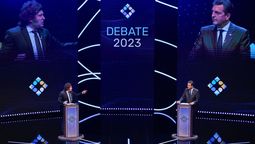 altText(Massa arrinconó a un Milei apagado en el último debate)}
