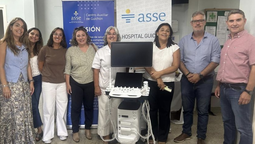 altText(Centro Auxiliar de Guichón optimizará diagnósticos con ecógrafo de última generación)}