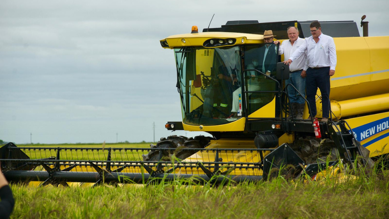 Ministro Fratti destacó apertura de nuevos mercados para el sector arrocero