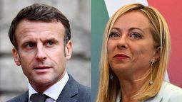 altText(Meloni no disimula su fobia a Macron)}