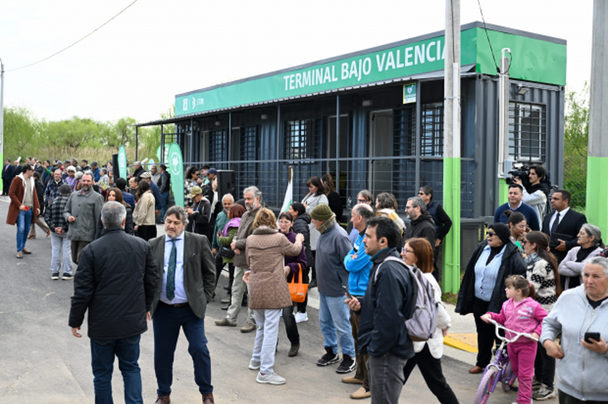 IM inauguró terminal de ómnibus en Casabó.