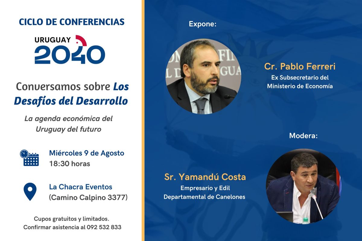 Ciclo de Conferencias Uruguay 2040