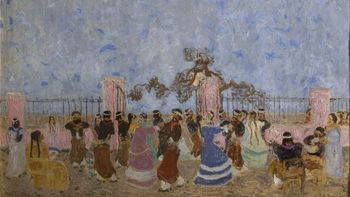 Muestra sobre el pericón en el museo Figari.