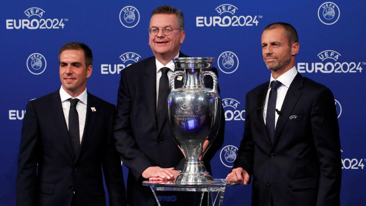 Se sorteó la fase de grupos de la Eurocopa 2024.