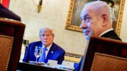 Donald Trump y Benjamín Netanyahu.