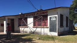 altText(Tras sufrir violenta rapiña, club de baby fútbol decidió no jugar más en su cancha)}