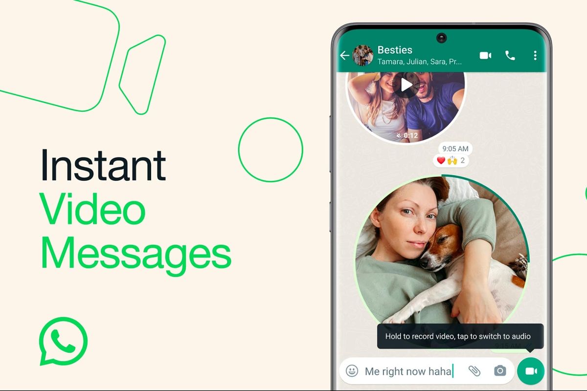 ¡mensajes De Video En Whatsapp Una Nueva Función 6941