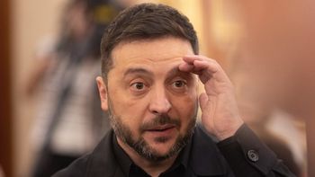 Presidente de Ucrania, Volodímir Zelenski.