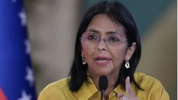 Presidenta encargada de Venezuela, Delcy Rodríguez.