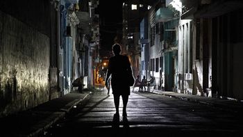 Cuba a oscuras.