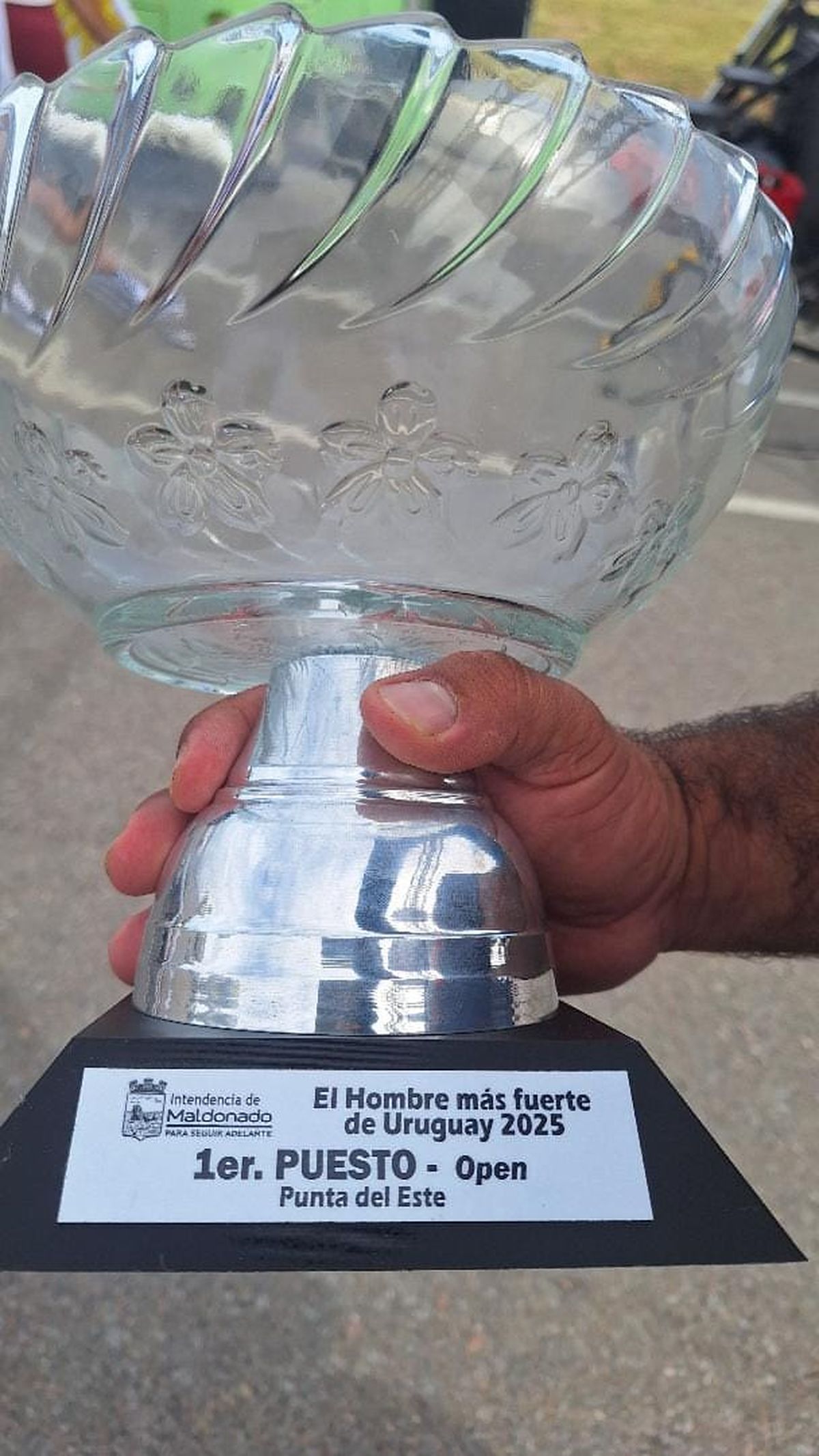 Enzo López, ganador.