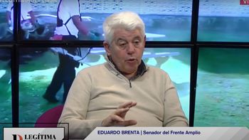 El senador del Frente Amplio, Eduardo Brenta.
