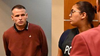 Moisés Martinéz durante la audiencia, el 8 de abril.&nbsp;