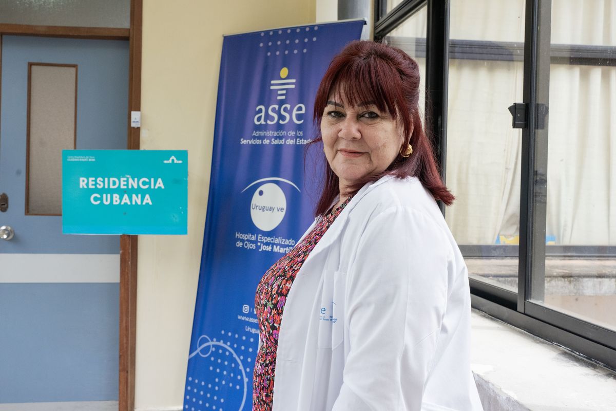 Doctora Evelyn Iris Almira dirige la brigada m&eacute;dica cubana en Uruguay