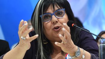 María Inés Obaldía. Lanzamiento de la lista Amplia, 1358, de Carolina Cosse junto a Yamandú.&nbsp;
