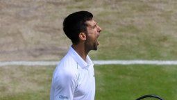 altText(Djokovic llegó a los 29 partidos sin derrotas en Wimbledon)}