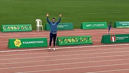 altText(Emiliano Lasa Oro en el Sudamericano de mayores y clasificado al mundial)}