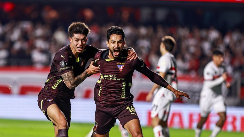 Batacazo de Liga de Quito. Estudiantes mereció más pero Flamengo se impuso por penales