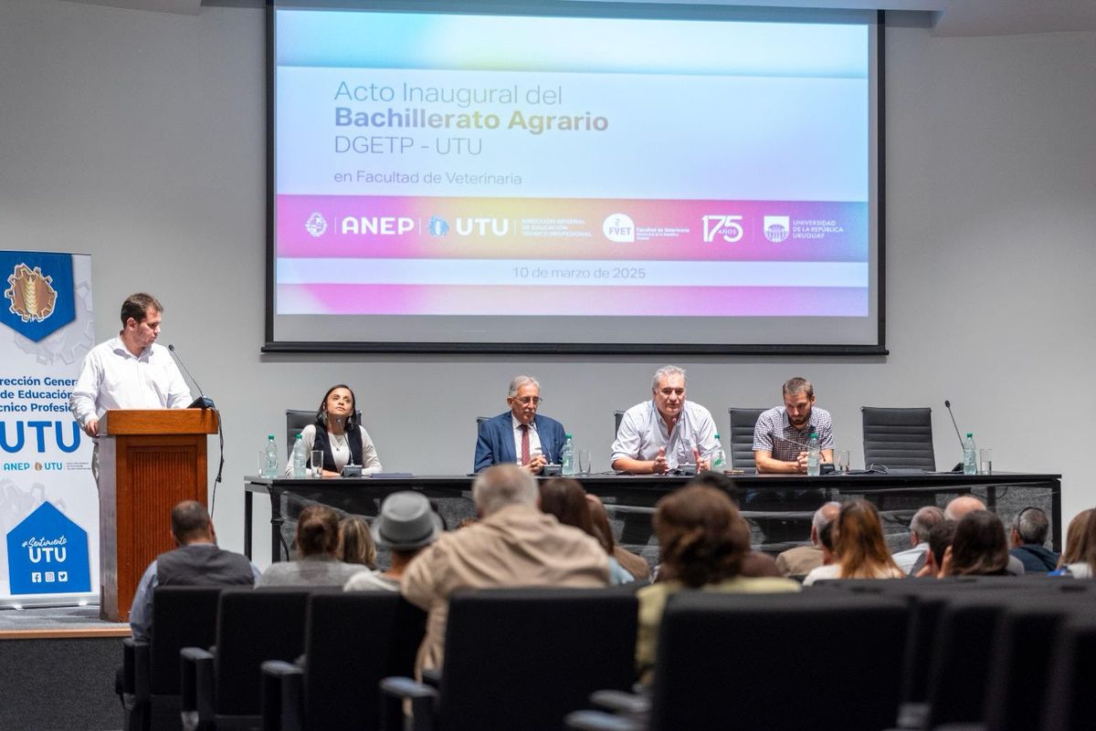 Acuerdo entre UTU y la Facultad de Veterinaria.