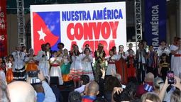 Una manera de llamar la atención sobre el bloqueo a Cuba.