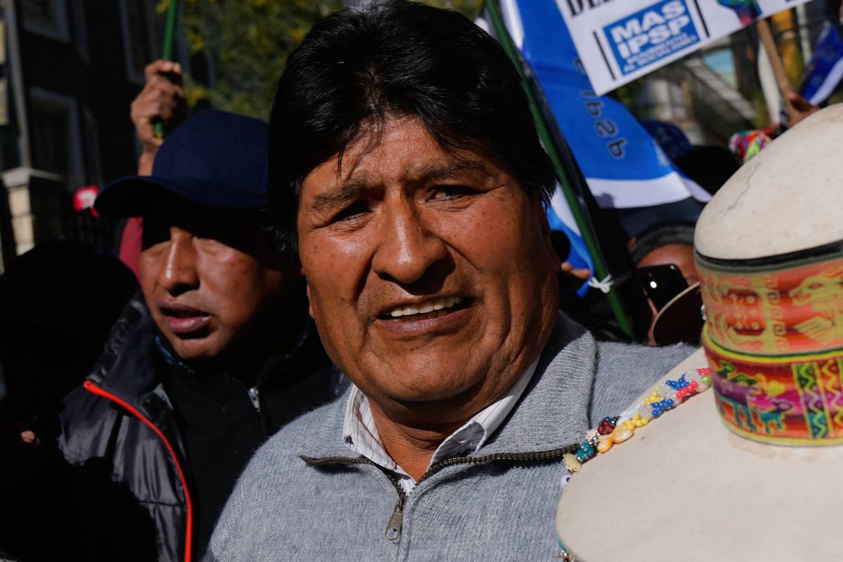 Evo Morales.