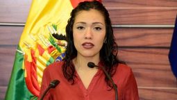 altText(Bolivia: Presidenta del Senado hace llamado a la paz)}