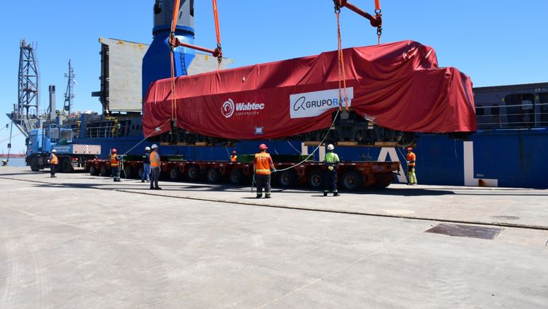  locomotoras de la multinacional uruguaya Grupo RAS 
