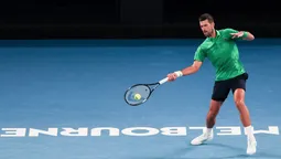 altText(Histórico triunfo de Djokovic en su debut en el Australian Open)}