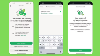WhatsApp: Lanzó los nombres de usuario para reservar una identificación única y proteger la privacidad.