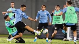 altText(Uruguay aprontó en Tel Aviv para enfrentar a Argentina)}
