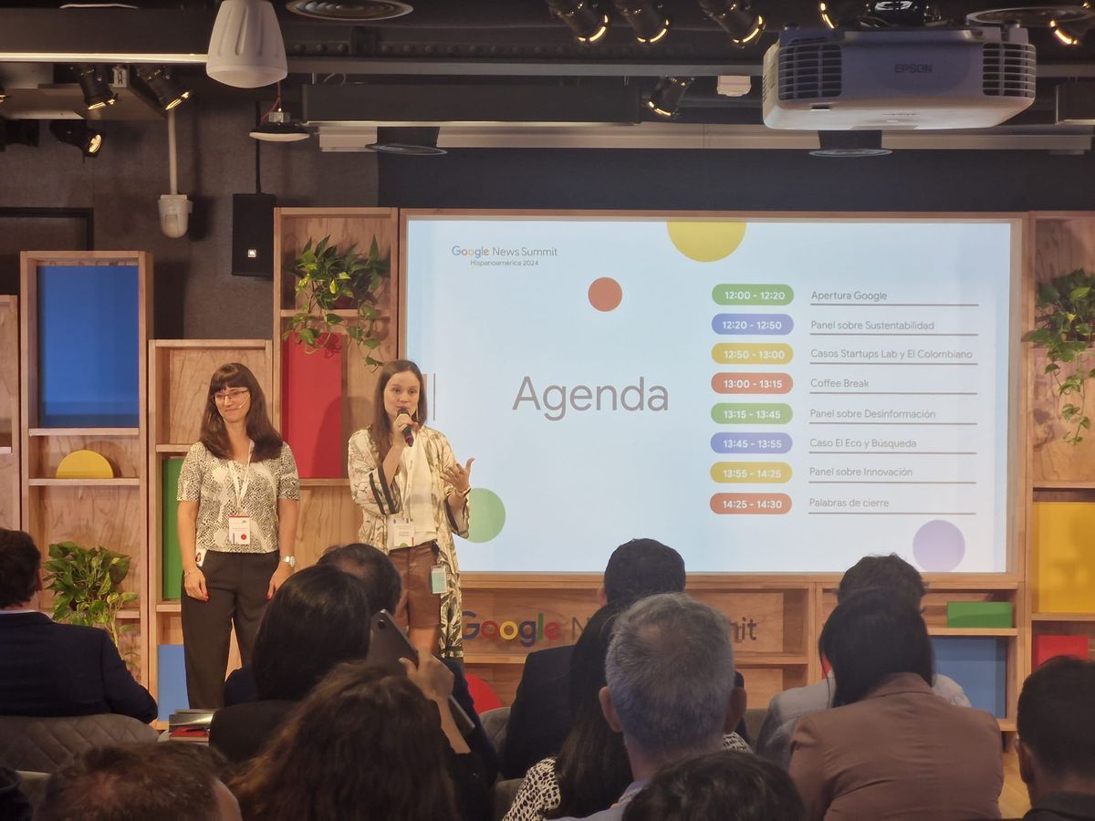 Google News Summit Hispanoamérica 2024.