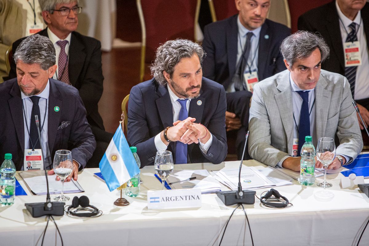 Canciller Santiago Cafiero.