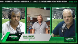 altText(Presidente de River Plate contó por qué no dejó entrar a la barra de Peñarol)}