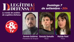 altText(Legítima Defensa 2da. Dosis - Domingo 07 de Setiembre 2025)}