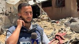 altText(Con drones, Israel atacó carpa de prensa en Gaza y asesinó a cuatro periodistas)}